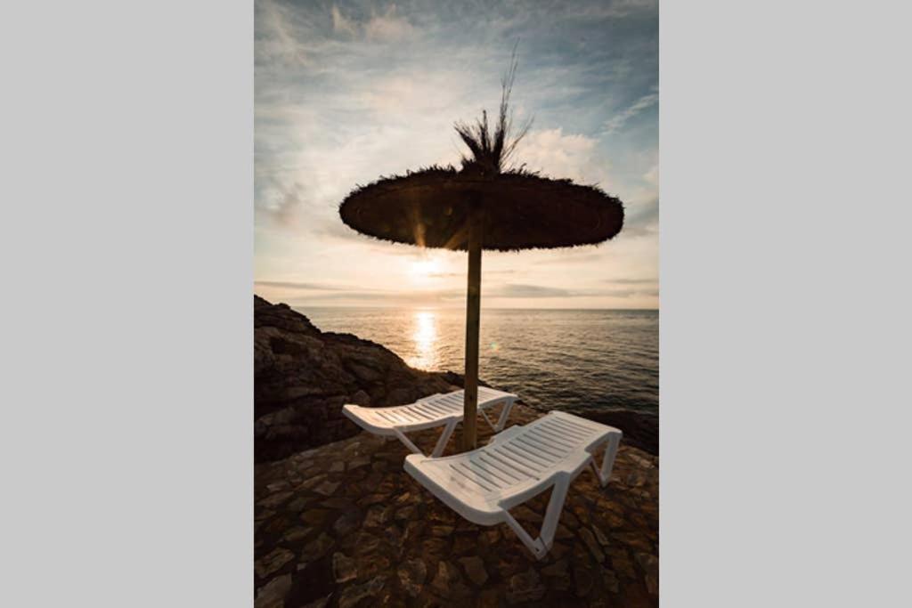 Precioso Apartmento Sobre El Mar, Cap Sa Sal, Begur, Girona Экстерьер фото