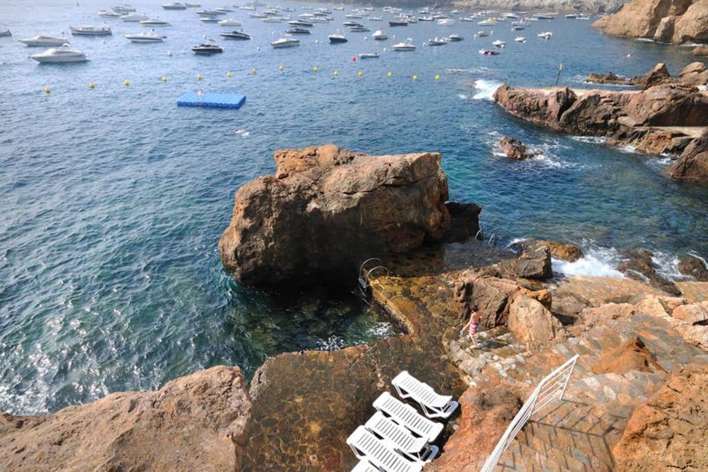 Precioso Apartmento Sobre El Mar, Cap Sa Sal, Begur, Girona Экстерьер фото