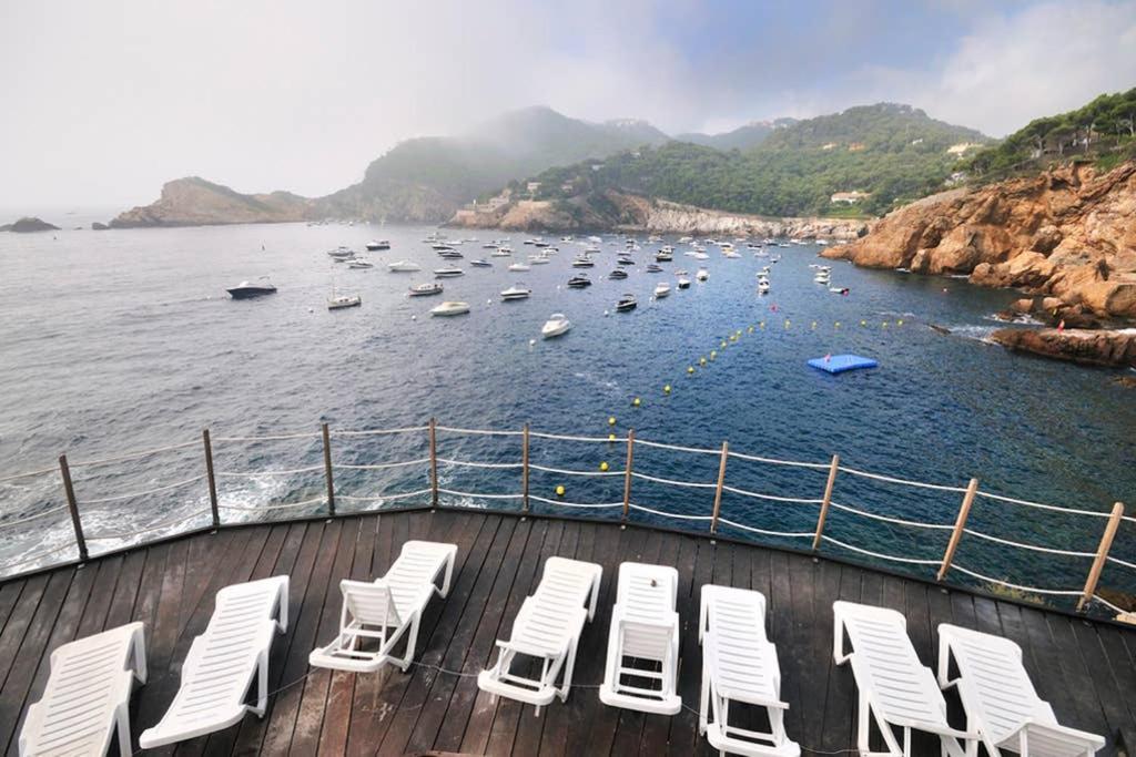 Precioso Apartmento Sobre El Mar, Cap Sa Sal, Begur, Girona Экстерьер фото