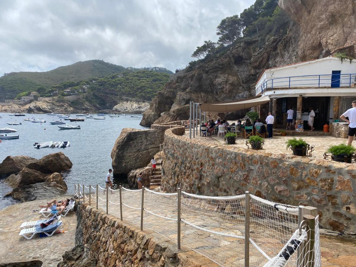 Precioso Apartmento Sobre El Mar, Cap Sa Sal, Begur, Girona Экстерьер фото